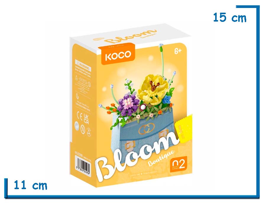 KOCO BLOOM BOUTIQUE LUXURY BAG BEAUTY APPOINT 223 PZS