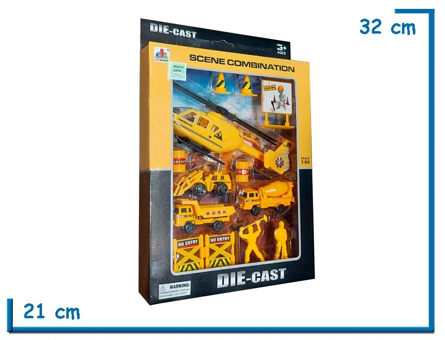 SCENE COMBINATION CONSTRUCCION DIE-CAST