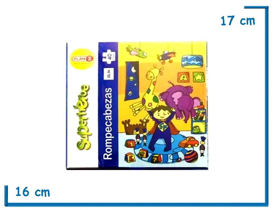 PUZZLE X40 PZS SUPERHEROE