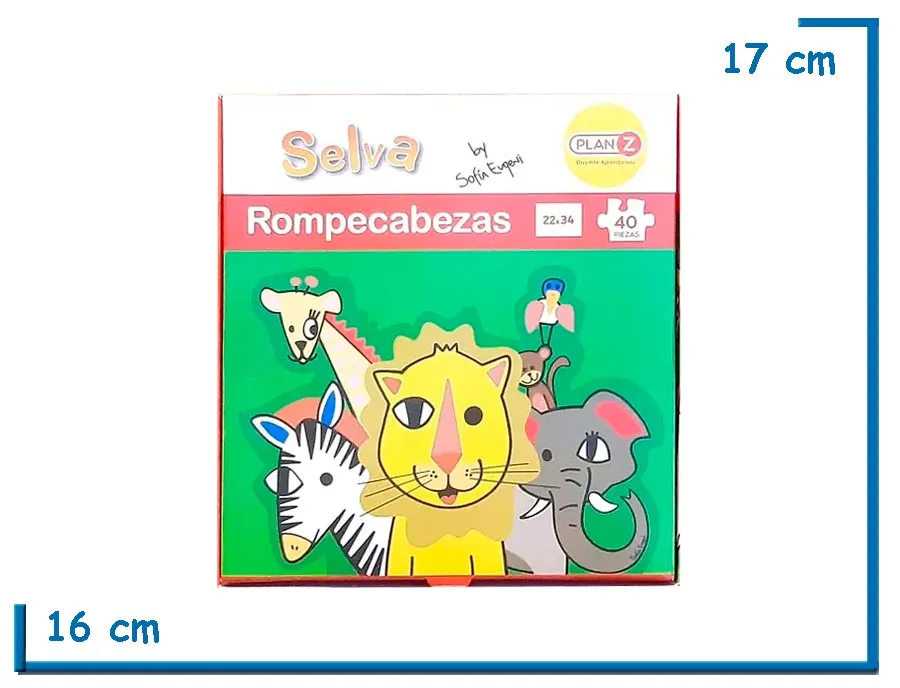 PUZZLE X40 PZS SELVA BY SOFIA EUGENI