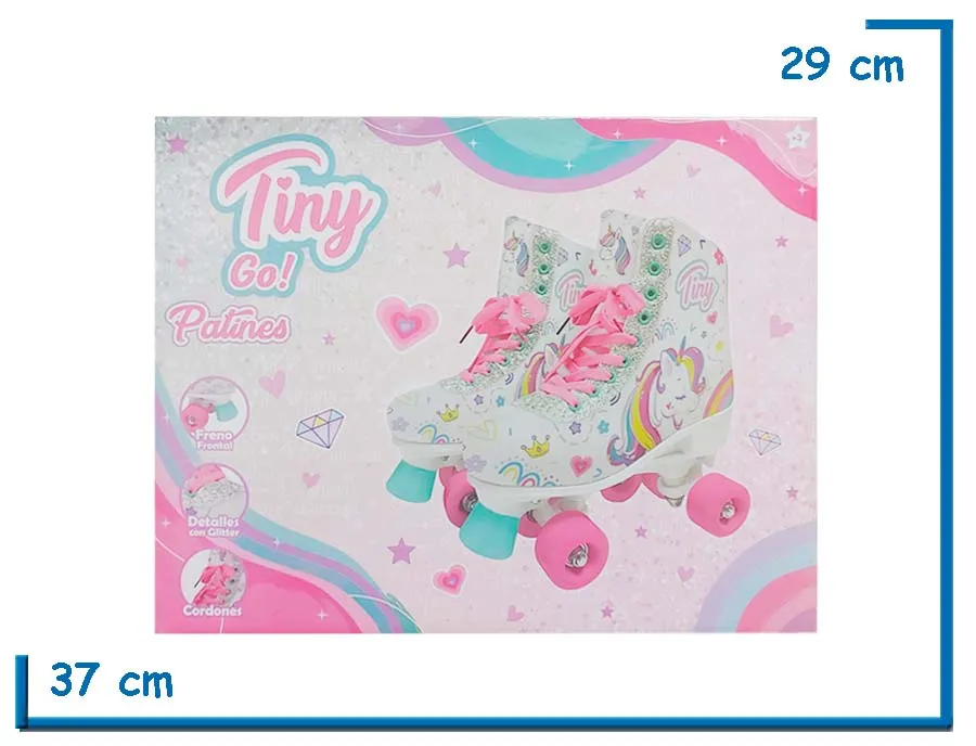 TINY GO PATINES ARTISTICOS TALLE 36 UNICORNIO