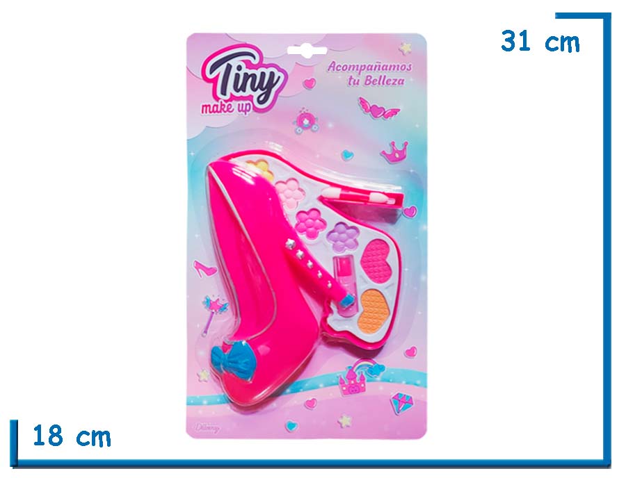TINY MAKE UP PUPA ZAPATO GRANDE 1 PISO EN BLISTER
