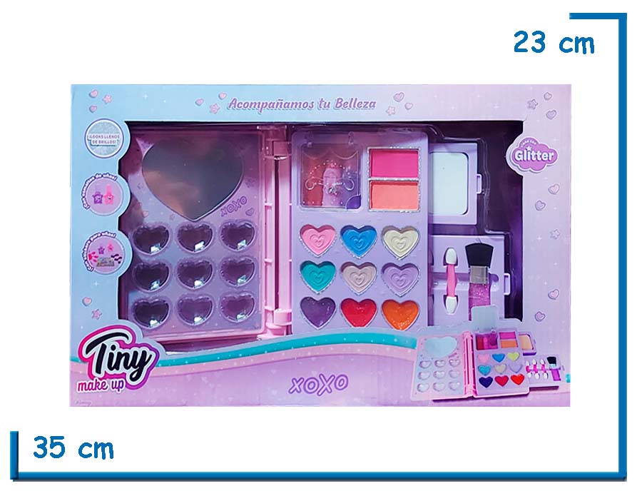 TINY MAKE UP SET DE MAQUILLAJE LIBRO EN CAJA