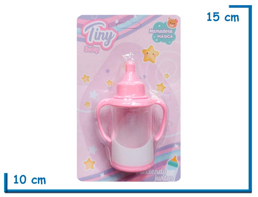 TINY BABY MAMADERA MAGICA CHICA EN BLISTER