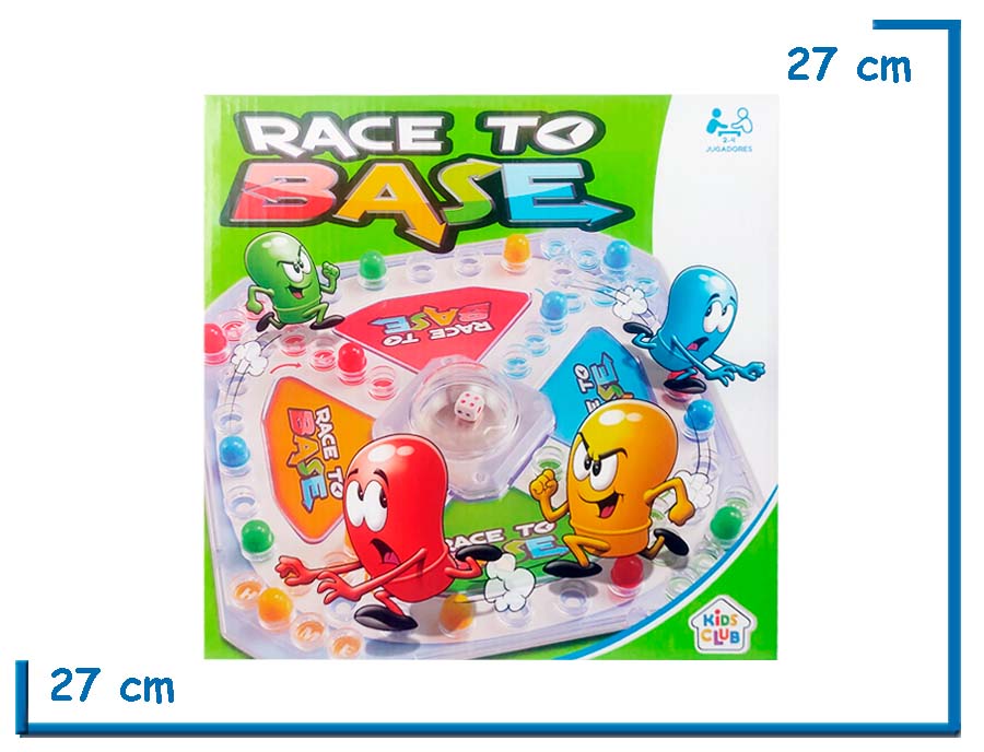 KIDS CLUB RACE TO BASE LUDO