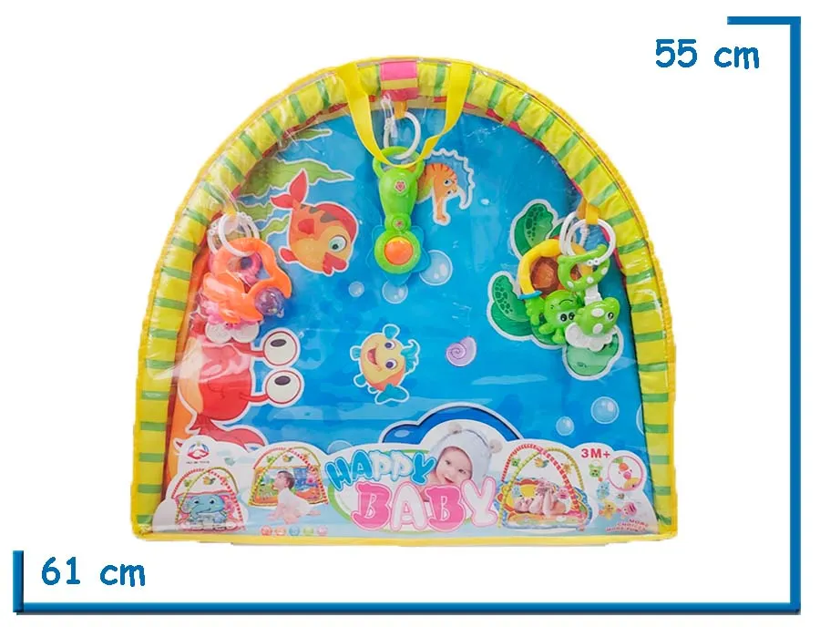HAPPY BABY GIMNASIO PARA BEBE FONDO DEL MAR EN BOLSA