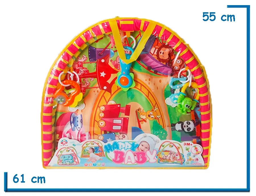 HAPPY BABY GIMNASIO PARA BEBE PARQUE DE DIVERSIONES EN BOLSA