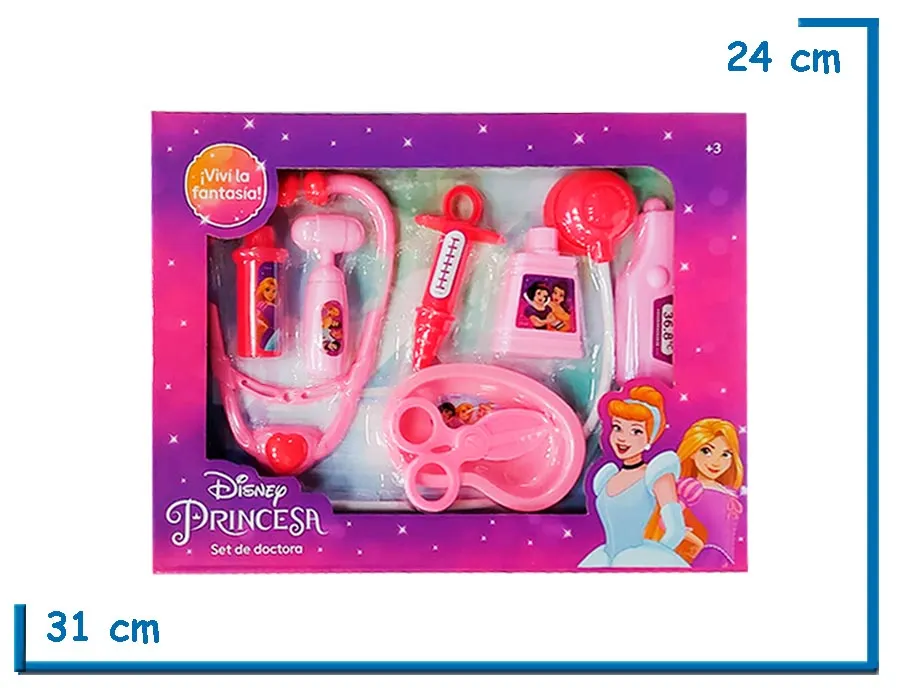 DISNEY PRINCESA SET DE DOCTORA EN CAJA