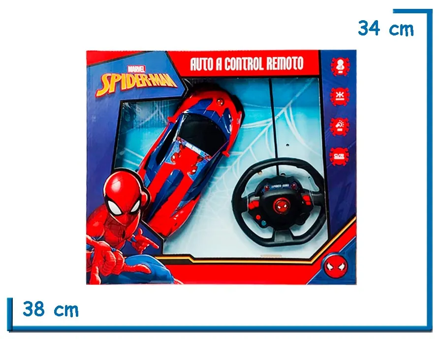 SPIDER-MAN AUTO GRANDE VOLANTE RC