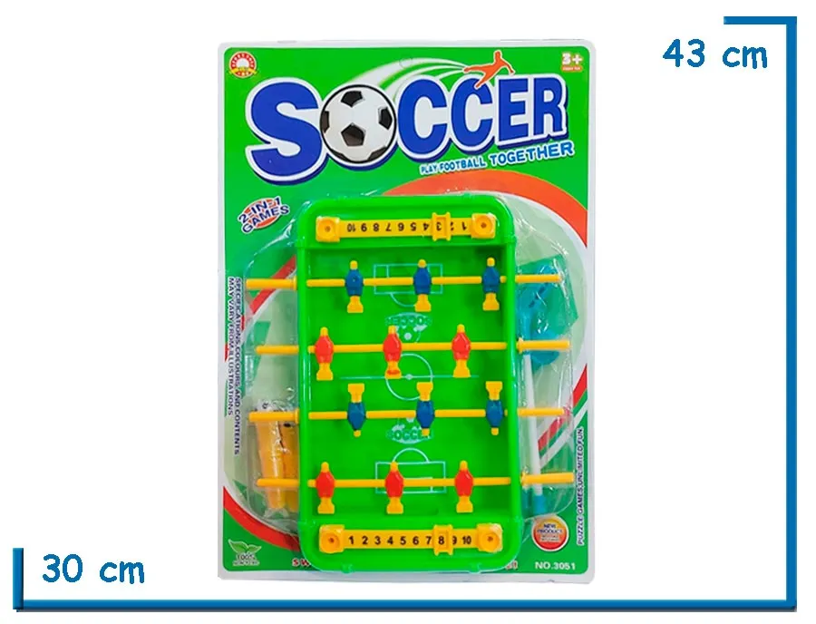 SOCCER SUPER METEGOL EN BLISTER