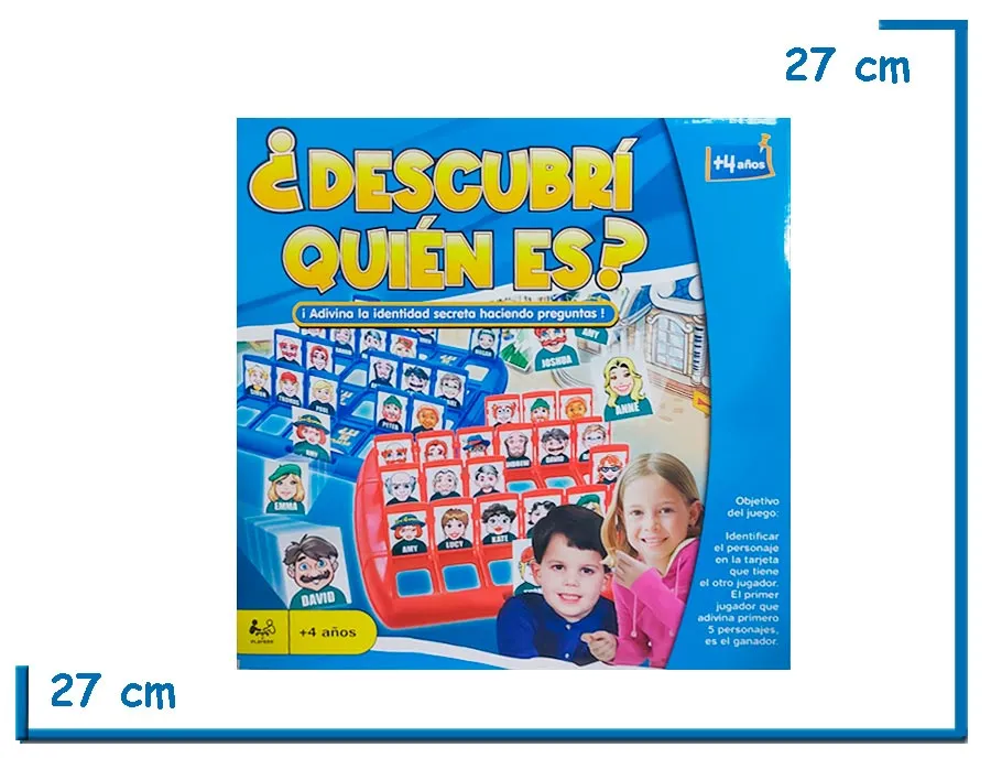 DESCUBRI QUIEN ES JUEGO DE MESA