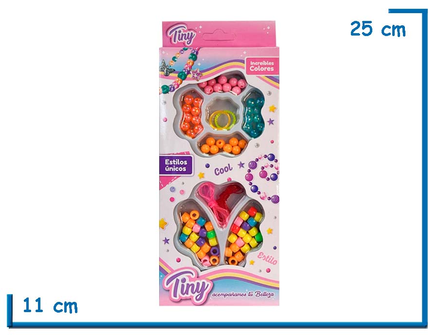TINY ESTILOS UNICOS SET DE BIJOU 25CM
