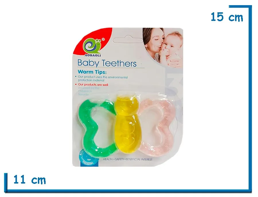 AOBAOLI BABY TEETHERS MORDILLO MARIPOSA EN BLISTER