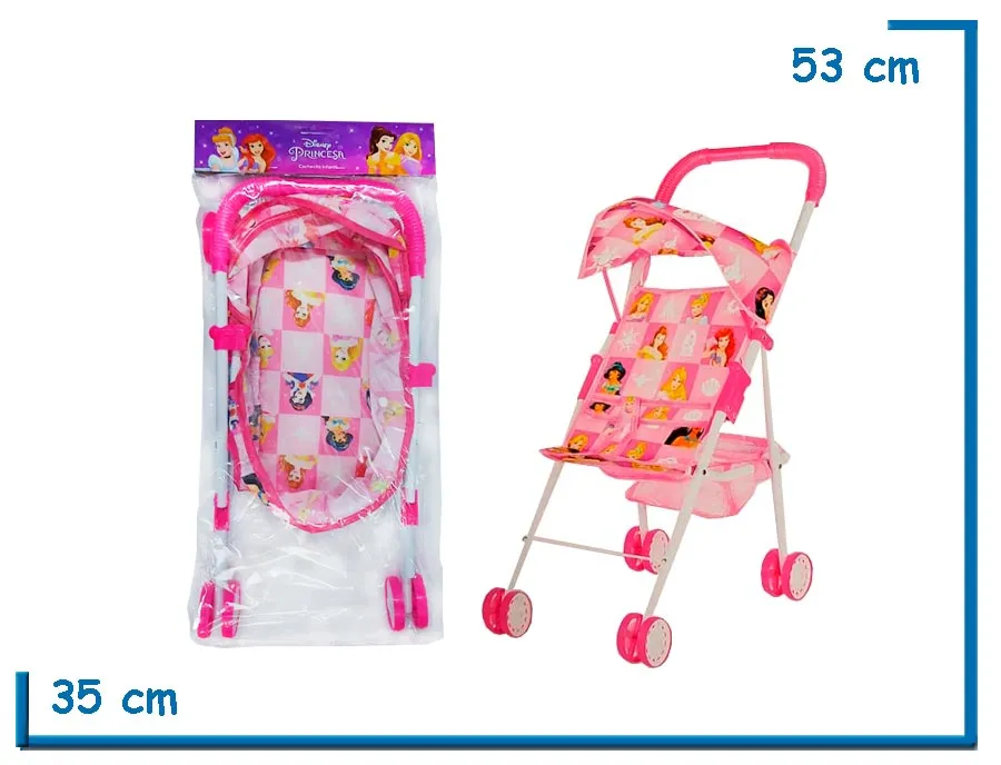 DISNEY PRINCESA COCHECITO INFANTIL EN BOLSA