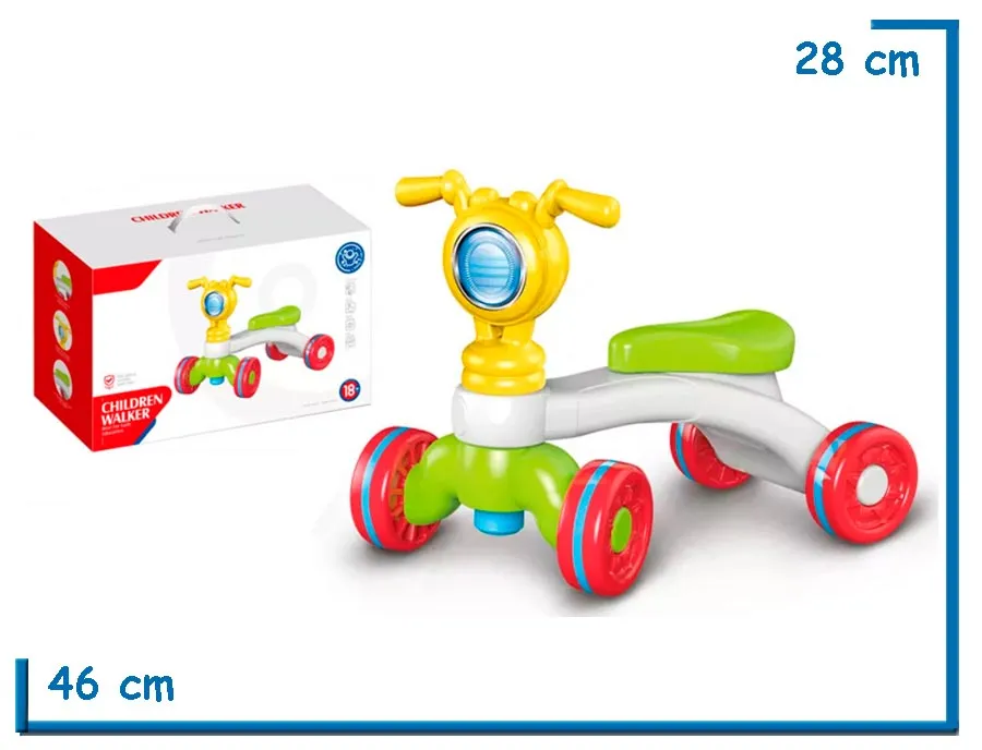 HUANGER CHILDREN WALKER PATA PATA MOTO EN CAJA