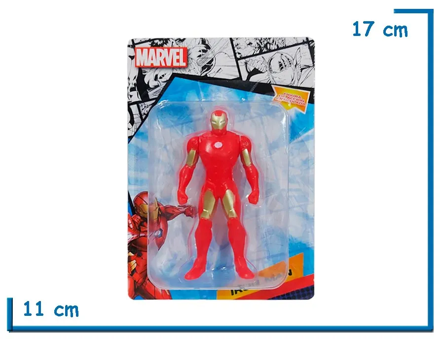 IRON MAN FIGURA DE ACCION EN BLISTER 10CM