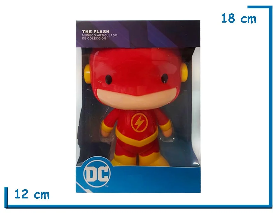 JUSTICE LEAGUE THE FLASH SD 7”FIGURA EN CAJA
