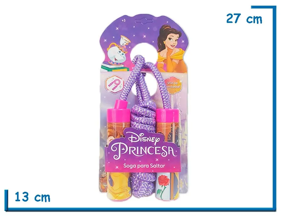 DISNEY PRINCESA SOGA PARA SALTAR VIOLETA BELLA