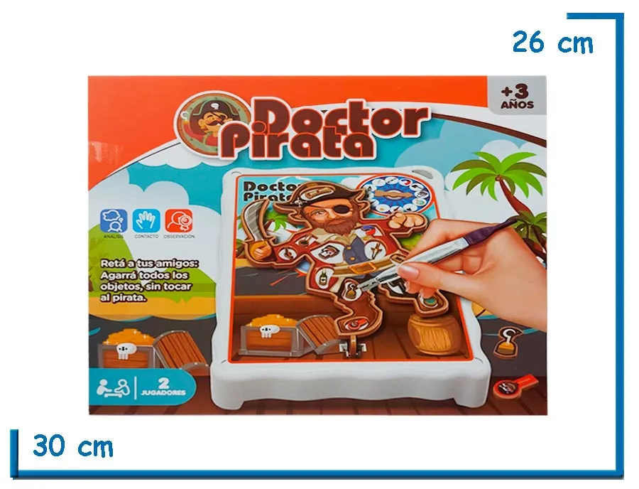 DOCTOR PIRATA JUEGO DE PULSO