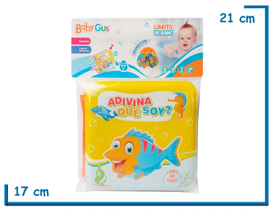 BABY GUS LIBRITO DE BA¥O ADIVINA QUE SOY