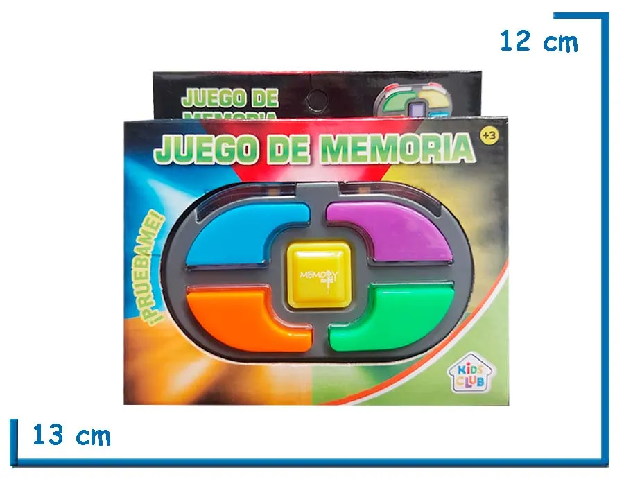 KIDS CLUB JUEGO DE MEMORIA OVALO EN CAJA