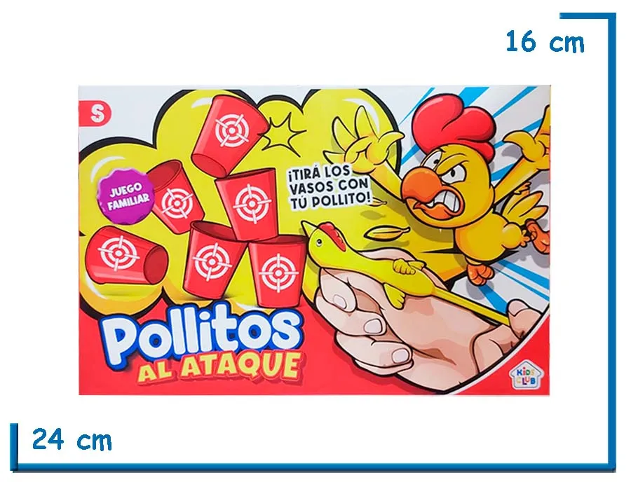 KIDS CLUB POLLITOS AL ATAQUE JUEGO DE MESA