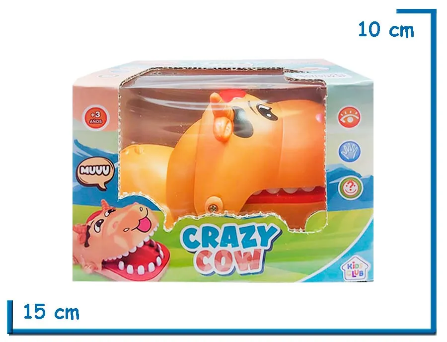 KIDS CLUB CRAZY COW VACA QUE MUERDE