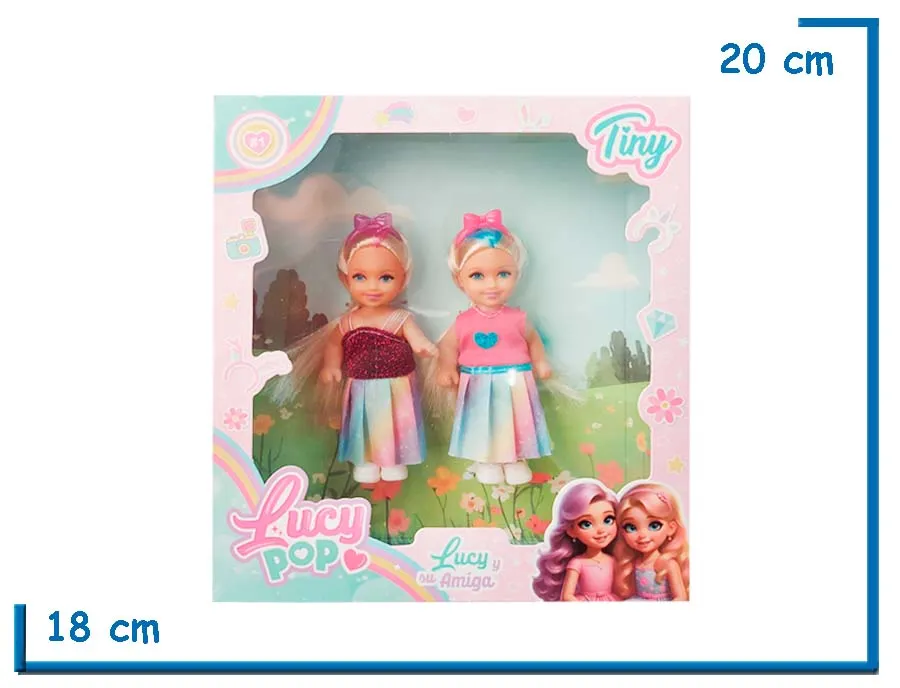 TINY LUCY POP LUCY Y SU AMIGA RUBIAS