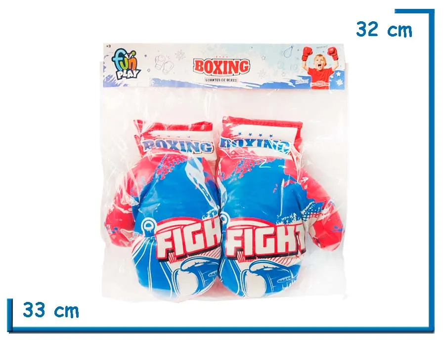 FUN PLAY BOXING GUANTES DE BOXEO EN BOLSA