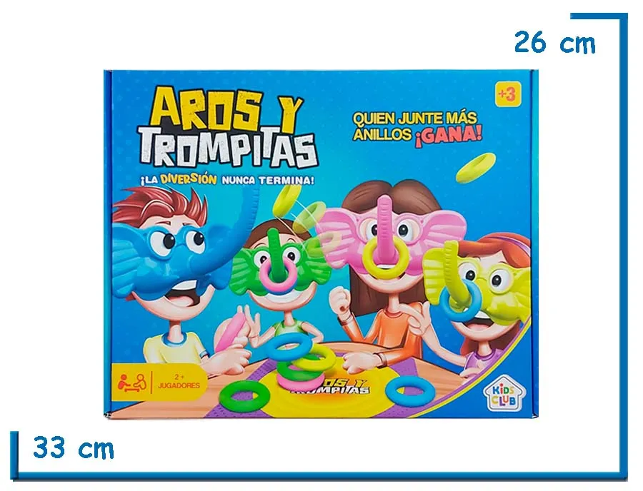 AROS Y TROMPITAS JUEGO DE MESA