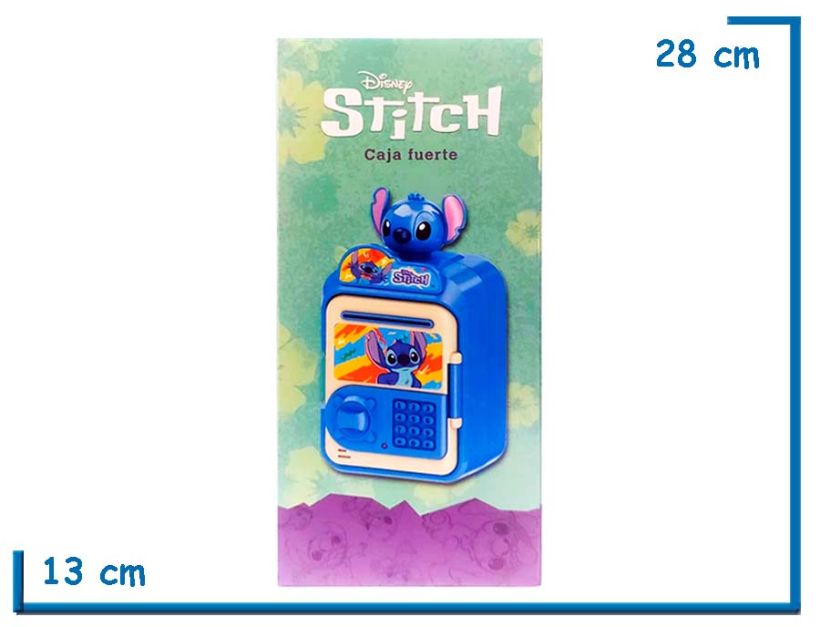 STITCH CAJA FUERTE ALCANCIA A PILAS