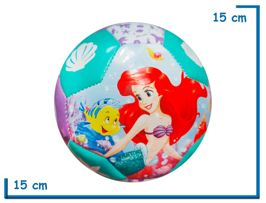 PELOTA DE CUERO N§2 DISNEY PRINCESA ARIEL