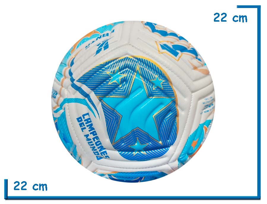 PELOTA DE CUERO Nº5 ESTRELLA CELESTE AFA SELECCION ARGENTINA