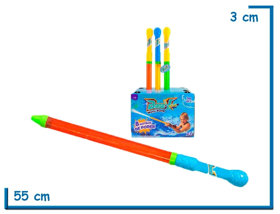 LANZADOR DE AGUA PLASTICO