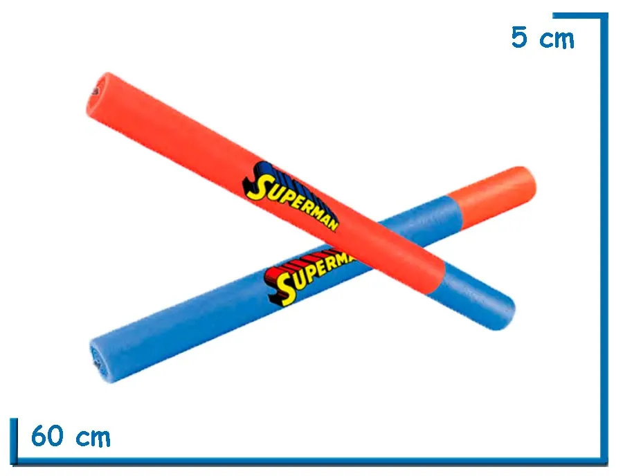 LANZADOR DE AGUA SUPERMAN 60X5CM