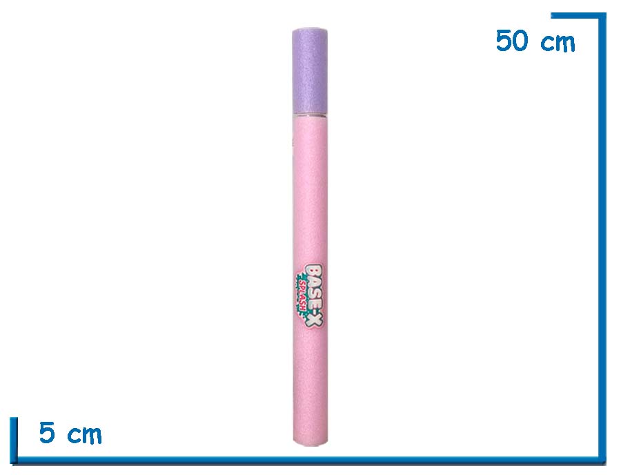BASE-X SPLASH LANZA AGUAS ROSA 50CM