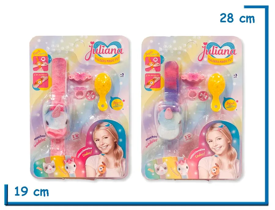 JULIANA PULSERA MAGIC PET UNICORNIO SURTIDO
