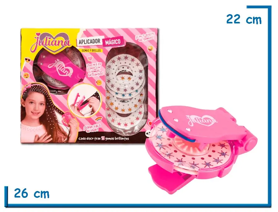 JULIANA APLICADOR MAGICO GEMAS Y BRILLOS