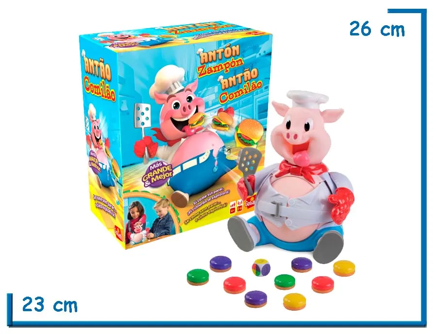 GOLIATH CHANCHITO GLOTON JUEGO DE MESA