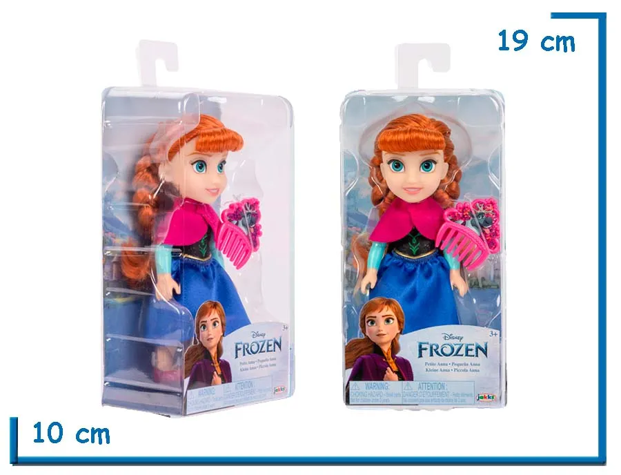 JAKKS FROZEN MU¥ECA PEQUE¥A ANNA 16CM