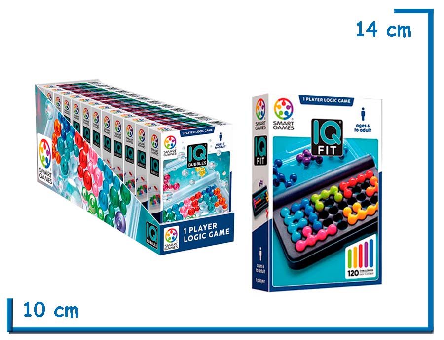 SMART GAMES IQ FIT 1 PLAYER LOGIC GAME