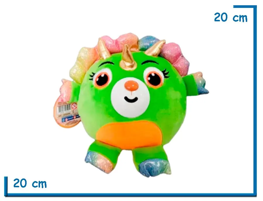 LENGUA PETS DINO PELUCHE SACA LENGUA CON SONIDO 20CM