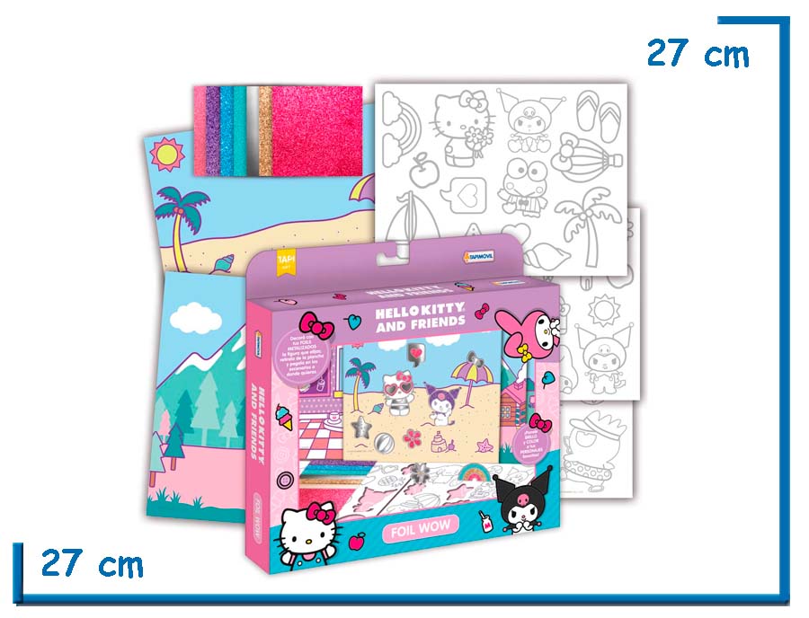 HELLO KITTY AND FRIENDS FOIL WOW