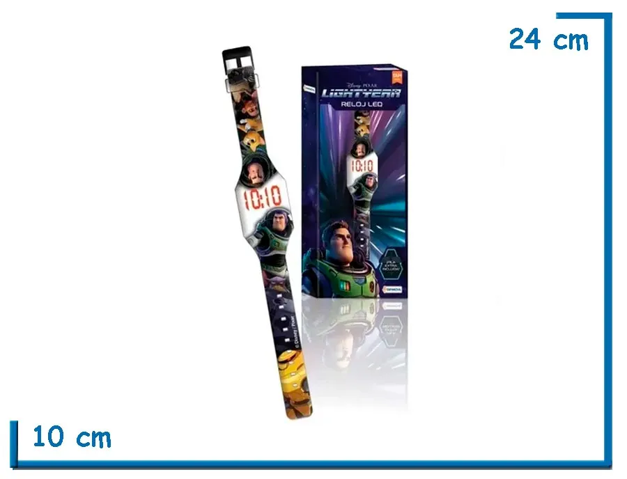LIGHTYEAR RELOJ LED