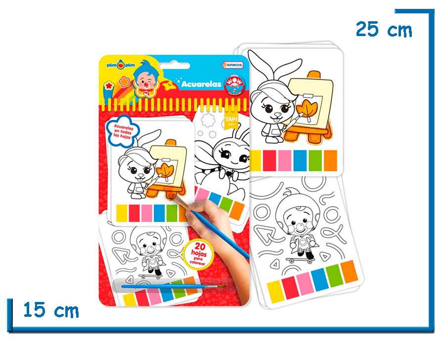 PLIM PLIM ACUARELAS WOW!