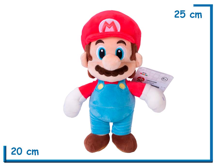 SIMBA SUPER MARIO PELUCHE MARIO 25CM