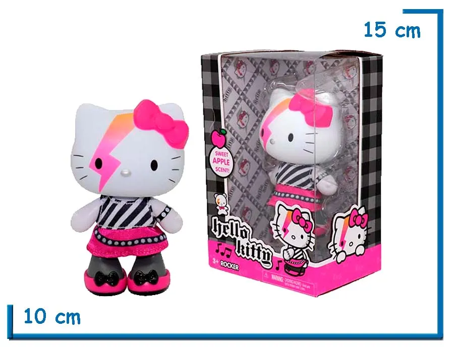 HEAD START HELLO KITTY ROCKSTAR FIGURA CON AROMA