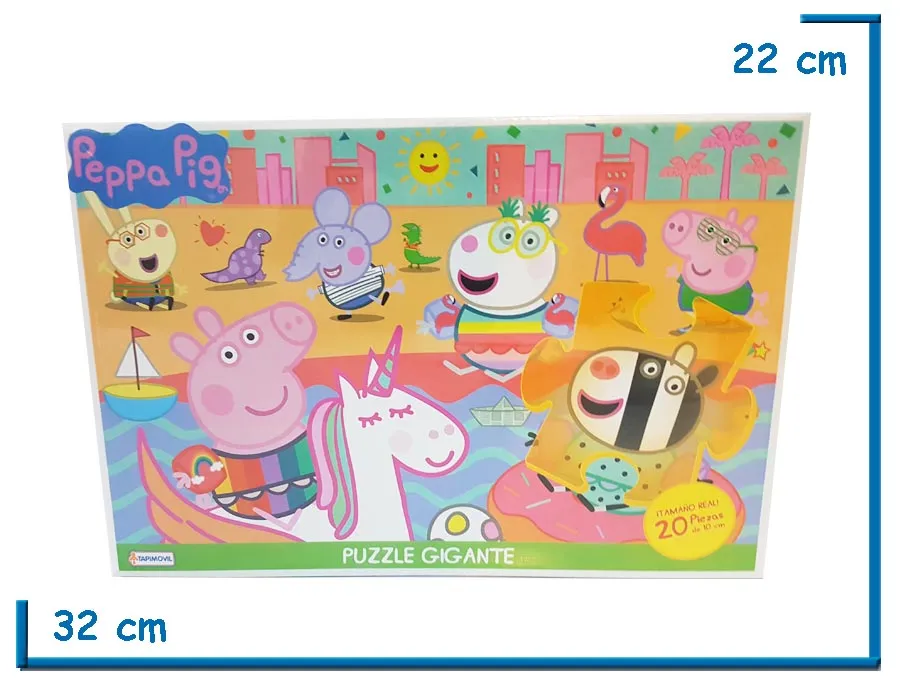 PEPPA PIG PUZZLE GIGANTE 20 PZS