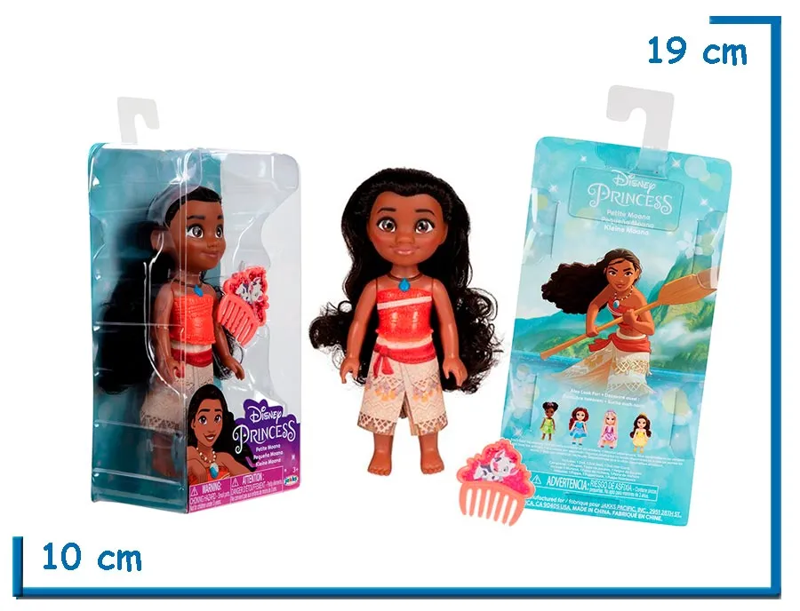 JAKKS DISNEY PRINCESS MU¥ECA PEQUE¥A MOANA 16CM