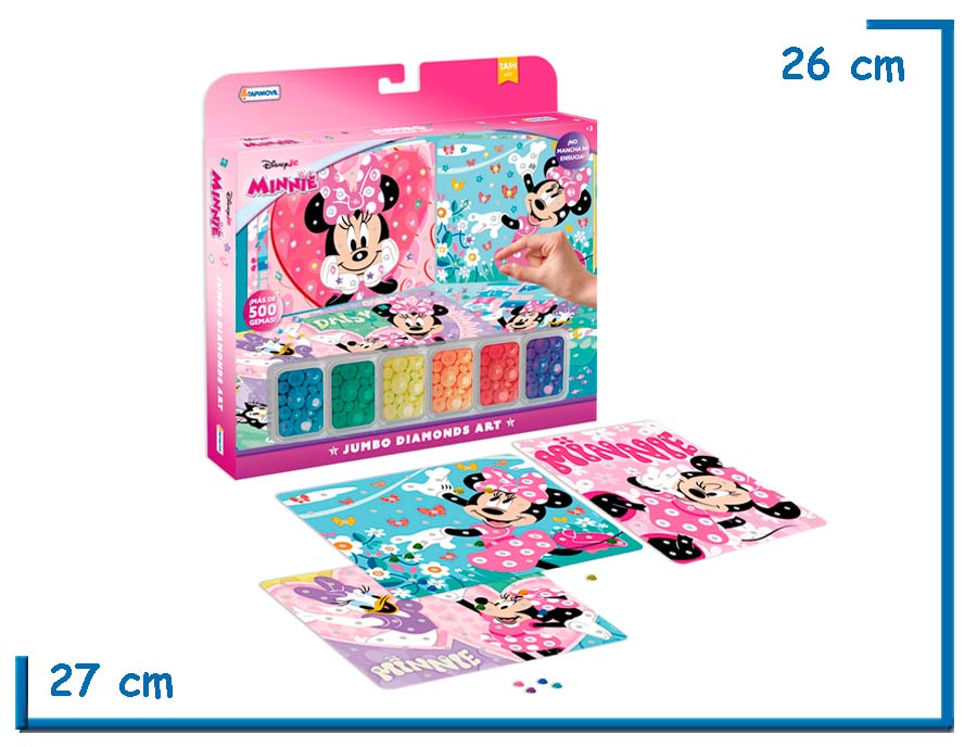 DISNEY JR MINNIE JUMBO DIAMONDS ART